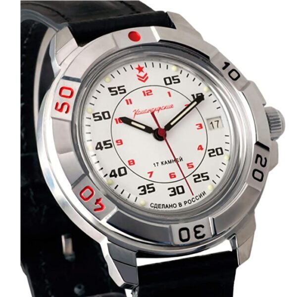 Vostok Komandirskie 2414 431171, orologio meccanico, stile: russo militare - immagine 2