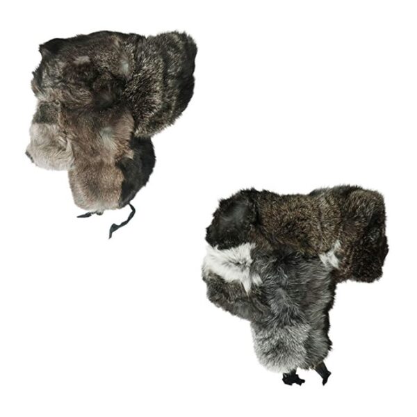 Colbacco Originale Russia Coniglio Colore Marrone Scuro - immagine 2