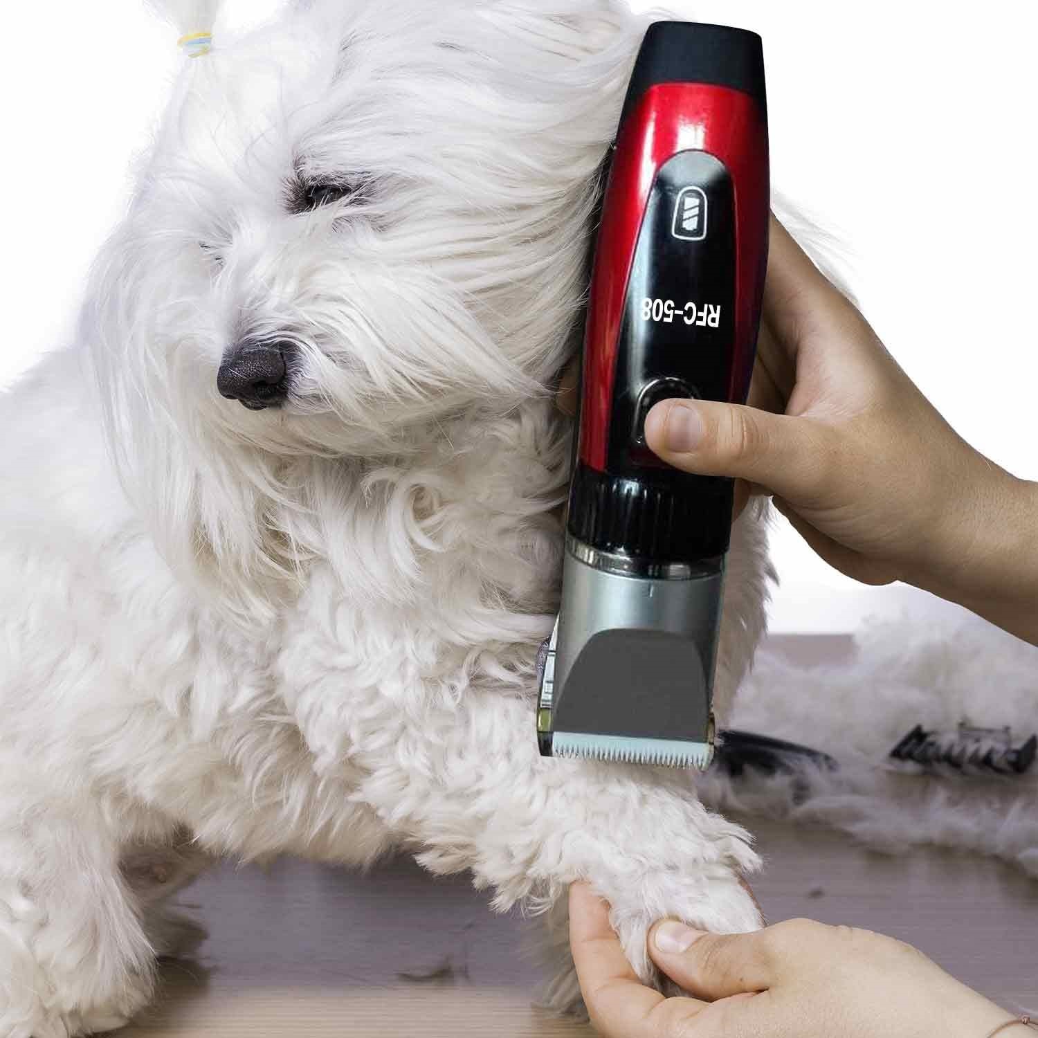 Kingleen Tosatrice rasoio elettrico professionale wireless per cani