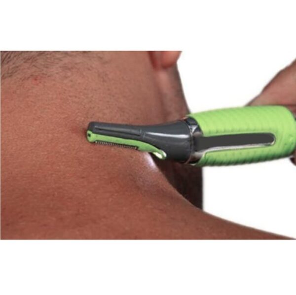 Micro rasoio per uomini multifunzione rasoio per Collo Sopracciglia Baffi Naso Orecchio Corpo - immagine 6