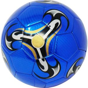 Pallone da Calcio da Allenamento O Partita Misura 5 (Colore: Blu)