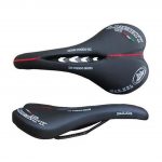 MONTEGRAPPA Sella Liberty con Scarico prostatico Ideale per Bicicletta Strada/Corsa - Scatto Fisso - Fixed/Nero