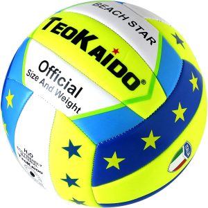 Pallone Da Volley / Beach Volley da Allenamento o Partita Taglia 5 (multicolore)