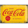 Nostalgic-Art Targa Coca Cola in Metallo Retrò Cartello, Design Retro per Decorazione, 20 x 30 cm 22228