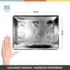 Nostalgic-Art Targa Vintage Mercedes-Benz – Logo Evolution – Idea regalo per amanti di accessori per auto, in metallo, Design retro, 30 x 40 cm 23251 - immagine 2