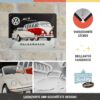 Nostalgic-Art Targa da Appendere Genius at Work – Idea Regalo per i nostalgici, in Metallo, Decorazione con Design Vintage, 10 x 20 cm 28007 - immagine 15