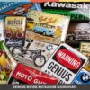 Nostalgic-Art Targa da Appendere Genius at Work – Idea Regalo per i nostalgici, in Metallo, Decorazione con Design Vintage, 10 x 20 cm 28007 - immagine 17