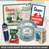 Nostalgic-Art Targa da Appendere Genius at Work – Idea Regalo per i nostalgici, in Metallo, Decorazione con Design Vintage, 10 x 20 cm 28007 - immagine 10