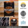 Nostalgic-Art retrò Harley-Davidson – – Idea Regalo per Amanti di Moto, Salvadanaio in Metallo, Scatola dei Soldi lamiera, 1 L 31101 - immagine 4