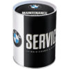 Nostalgic-Art retrò Service – Idee Regalo per Amanti BMW, salvadanaio in Metallo, Design Vintage, 1 L 31011