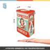 Nostalgic-Art Contenitori da caffè retrò Espresso Yourself – Idea Regalo per la Cucina, con Coperchio Salva Aroma, Design Vintage, 1,3 L 31104 - immagine 4