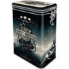 Nostalgic-Art Contenitori da caffè retrò Harley-Davidson – Different – Idea Regalo per Amanti di Moto, con Coperchio Salva Aroma, Design Vintage, 1,3 L 31112