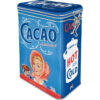Nostalgic-Art Contenitori da caffè retrò Cacao Addicted – Idea Regalo per Amanti della Nostalgia, con Coperchio Salva Aroma, Design Vintage, 1,3 L 31114