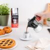 Bialetti Caffettiera Moka Induction, 2 Tazze (100 ml), Adatta a Tutti i piani cottura, Design Elegante, Nero - immagine 5