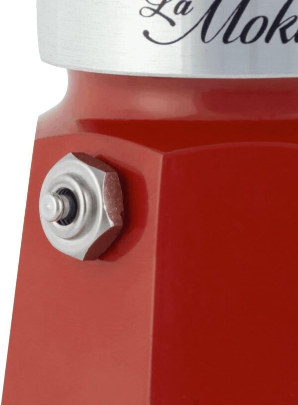 Bialetti 5650 - Caffettiera da caffè, misura unica, colore: Verde/Rosso/Bianco [Classe di efficienza energetica A] - immagine 2
