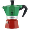 Bialetti 5650 - Caffettiera da caffè, misura unica, colore: Verde/Rosso/Bianco [Classe di efficienza energetica A]