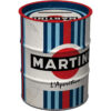 Nostalgic-Art retrò Martini - L'Aperitivo – Idea Regalo per Amanti del Vintage, Salvadanaio in Metallo, Scatola dei Soldi lamiera, 600 ml 31513