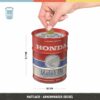 Nostalgic-Art retrò  Honda MC – Oil – Idea Regalo per Amanti del Vintage, Salvadanaio in Metallo, Scatola dei Soldi lamiera, 600 ml 31515 - immagine 2