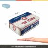 Nostalgic-Art Contenitori di Latta retrò Piatti First Aid Blue – Idea Regalo per Amanti della Nostalgia, Scatola con Coperchio, Design Vintage, 2,5 l 30721 - immagine 2