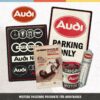 Nostalgic-Art Targa retrò, 15 x 20 cm, Audi - Garage – Idee Regalo per Amanti del Vintage, in Metallo, Design Vintage 26263 - immagine 4