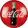 Nostalgic Art Targa Coca-Cola – Acciaio, Multicolore, Ø 35 cm 25107